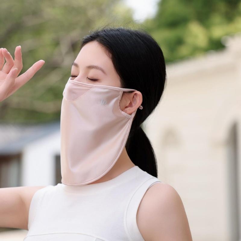 Women’s Elegant Ice Silk Anti‑ - مراجعة Sports Mask Breathable وسعره
