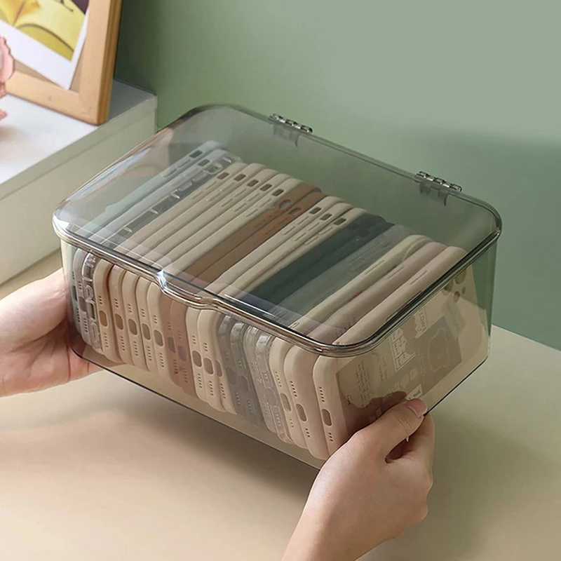Acrylic Sundries Storage Baske - مراجعة Face Mask Storage Box وسعره