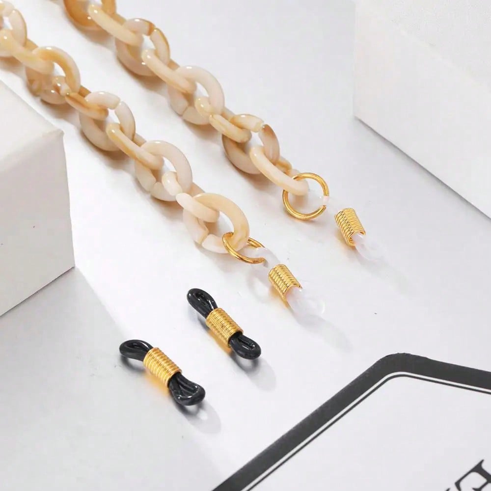 Teamer Acrylic Sunglasses Chai - مراجعة Mask Chain Holder وسعره