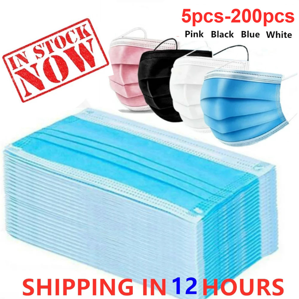 Mouth Masks 3-layer Anti-Dust  - مراجعة Disposable Surgical Mask وسعره
