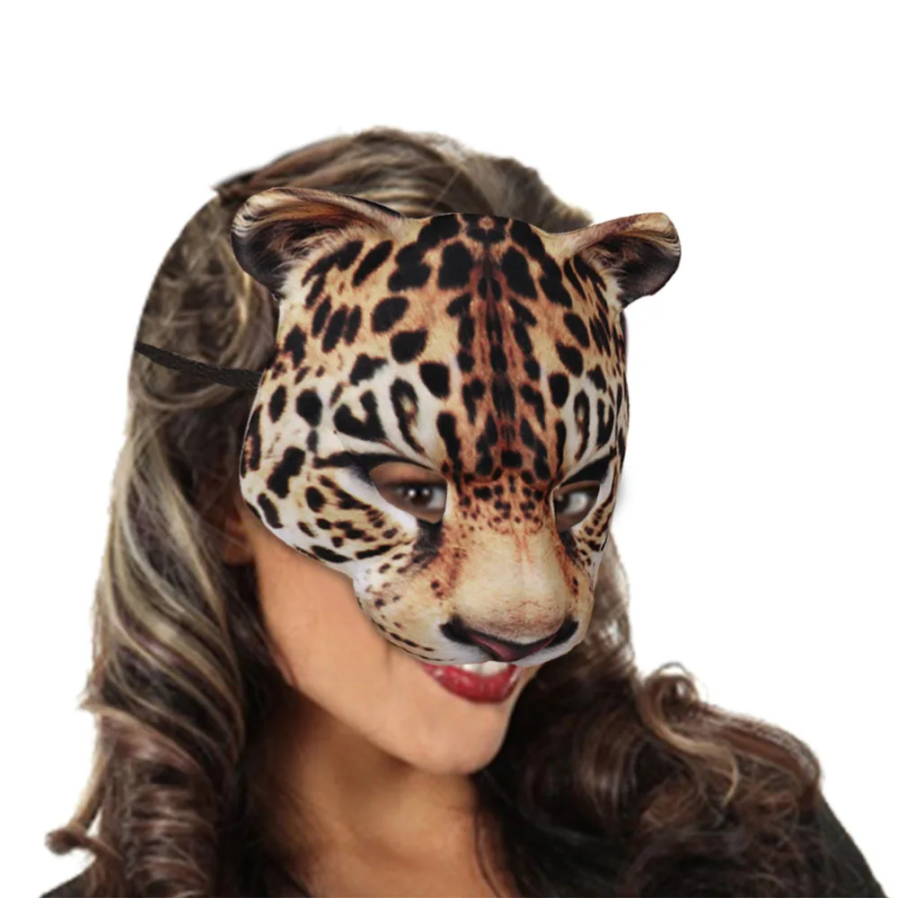 3D Animal Mask Halloween Masqu - مراجعة Respirator Half Face وسعره