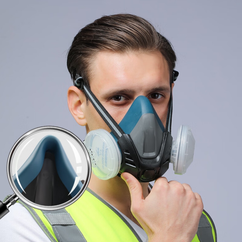 XYEHS Reusable Half Respirator - مراجعة Dust Mask Construction وسعره