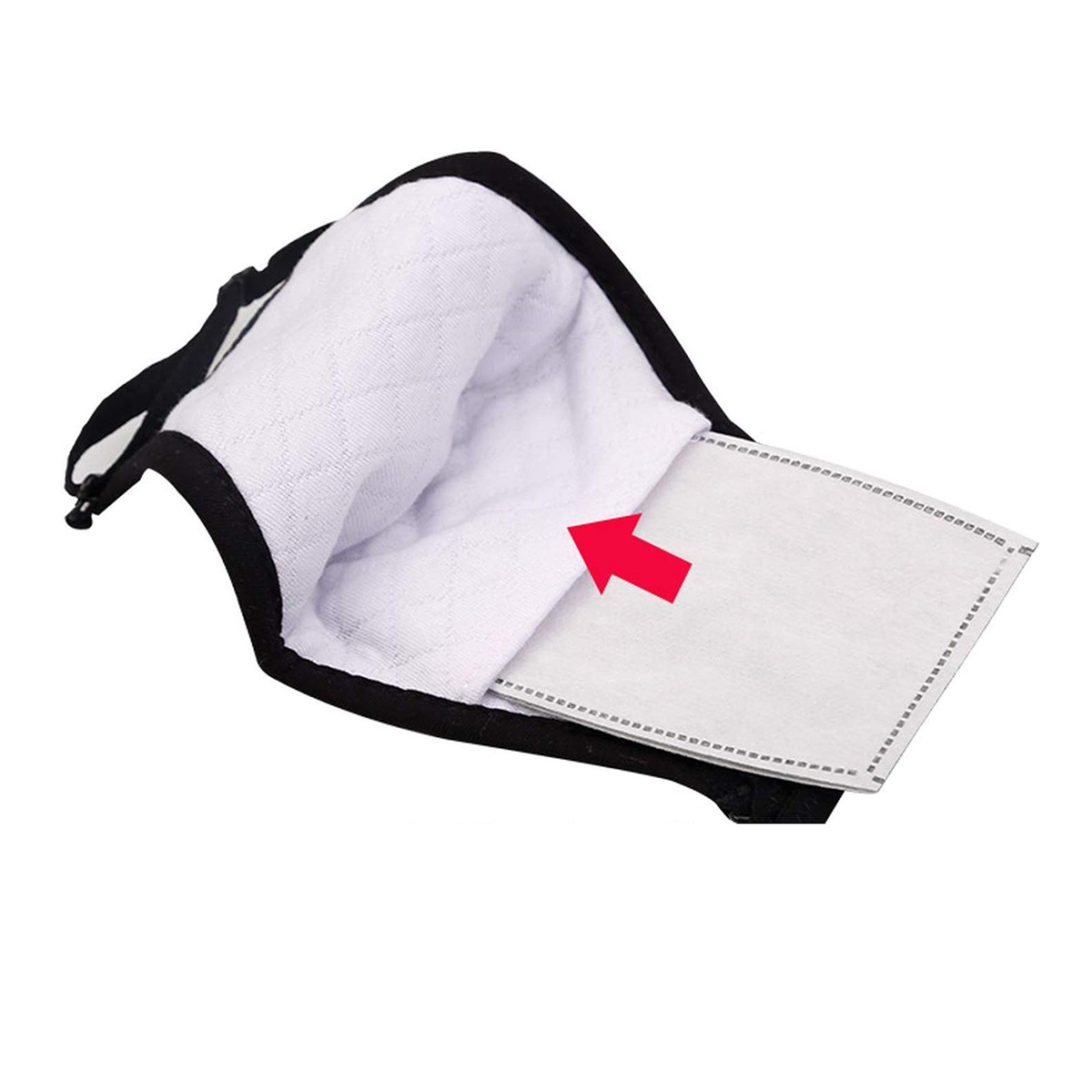 40pcs Fine Denier Face Mask Fi - مراجعة Pm2.5 Filter Insert وسعره