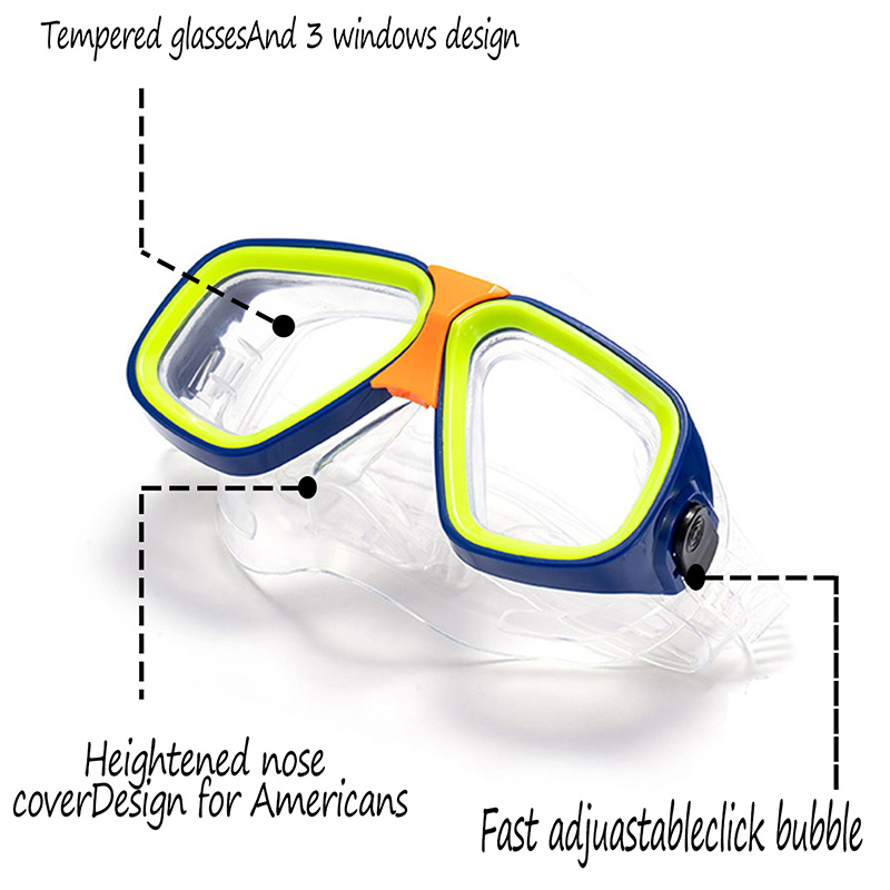 Adults Kids  Diving Goggle Mas - مراجعة Anti Pollution Mask وسعره