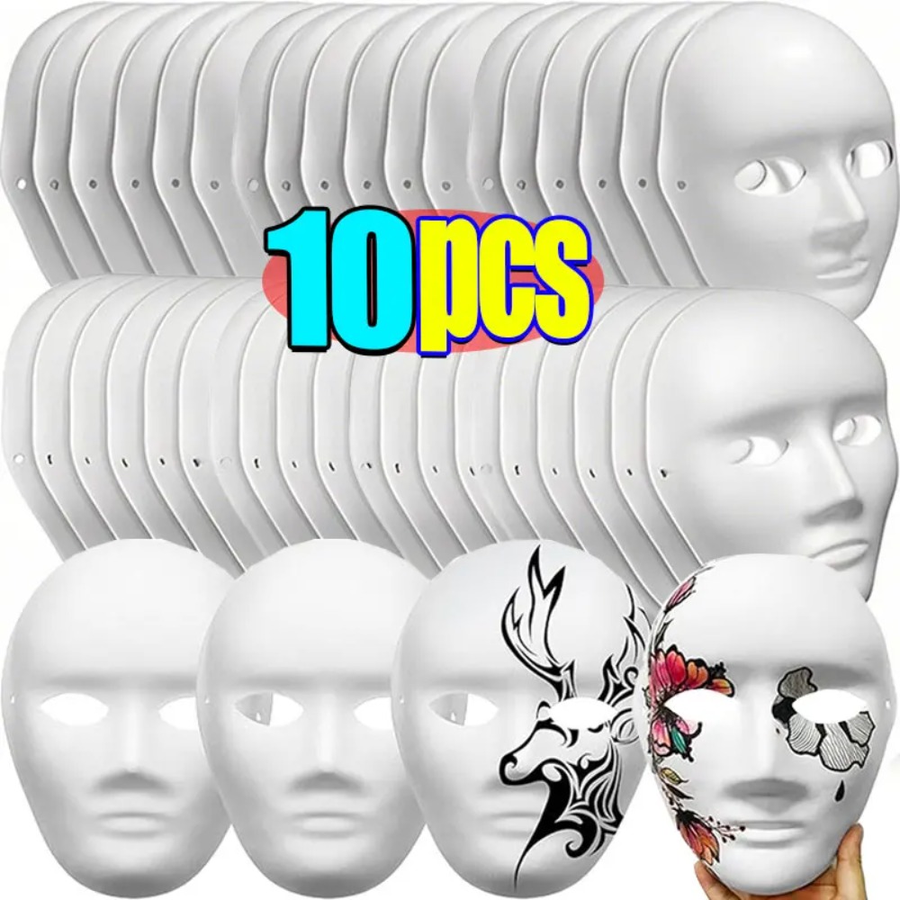 1/10Pcs DIY Full Face Masks Pa - مراجعة Respirator Half Face وسعره