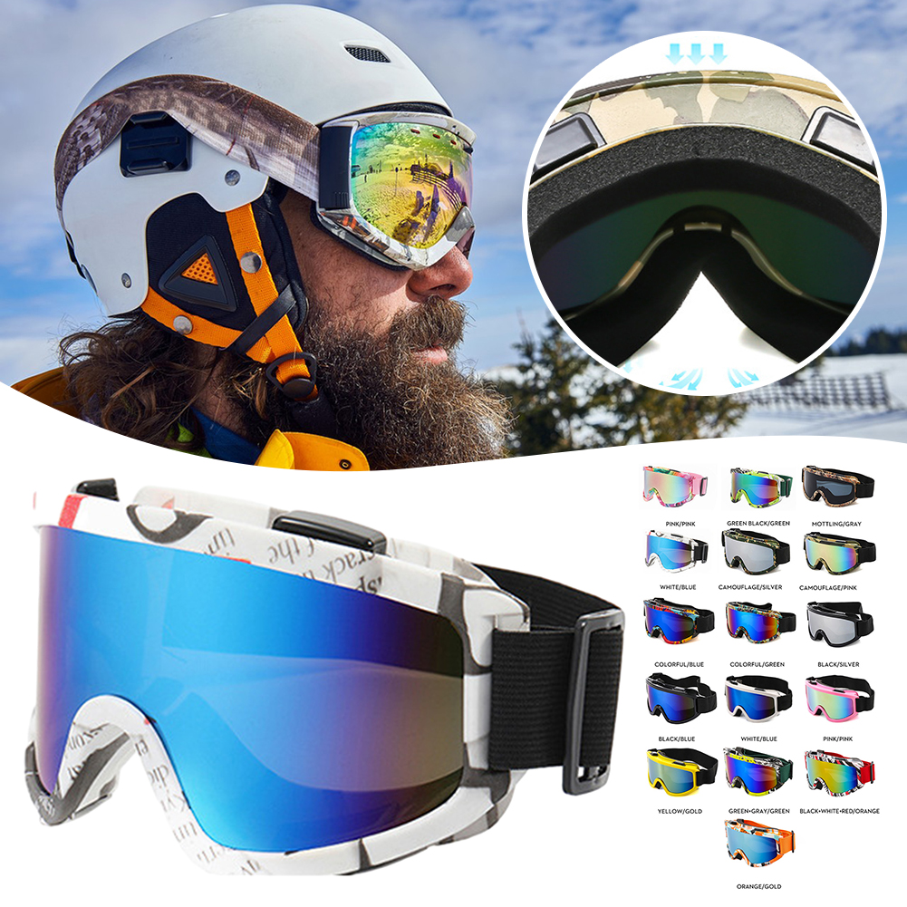 Anti-Fog Ski Goggles Motorcycl - مراجعة Anti Pollution Mask وسعره