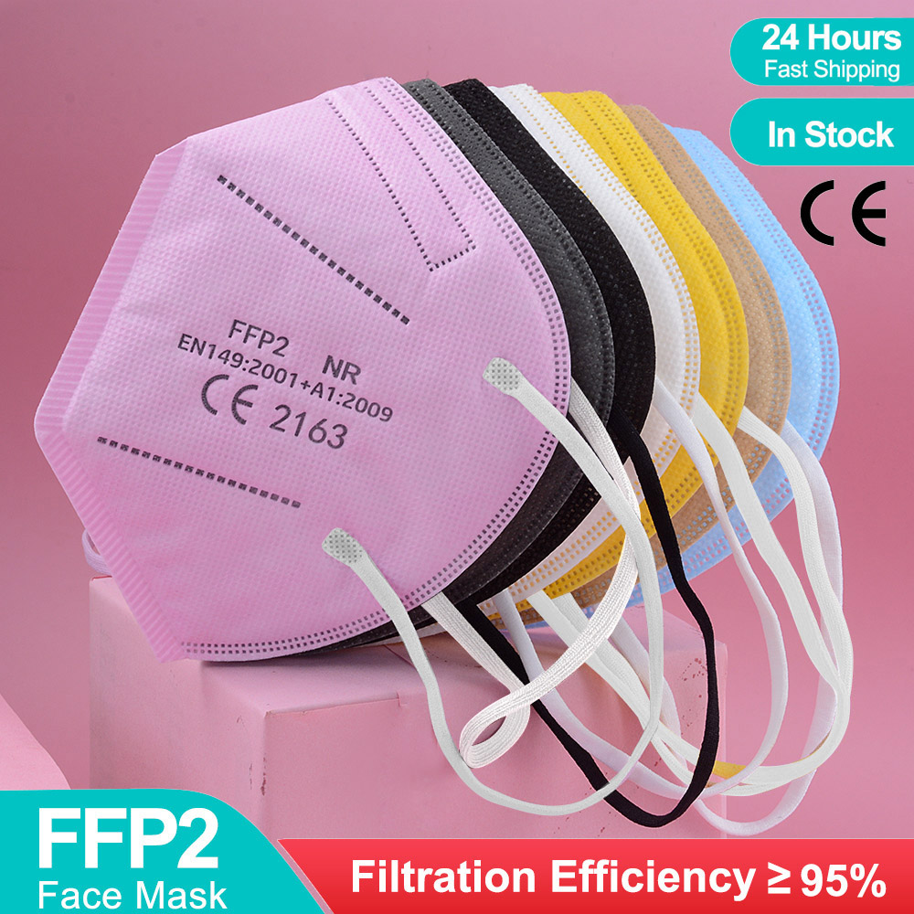 5Layer FFP2 Masks CE Approve K - مراجعة Black Face Mask Pack وسعره