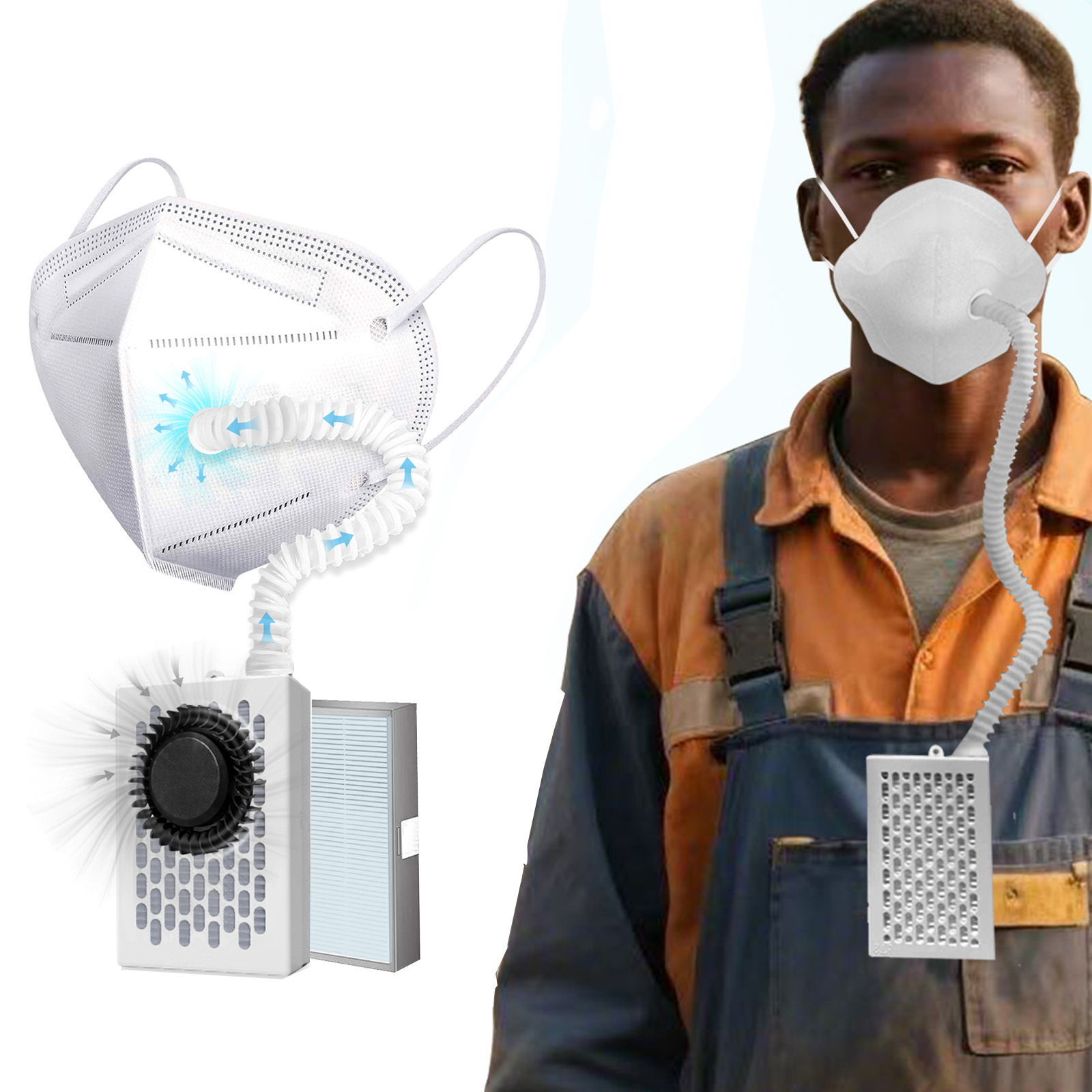 Breathe easily,Electric KN95 M - مراجعة Kn95 Respirator Mask وسعره