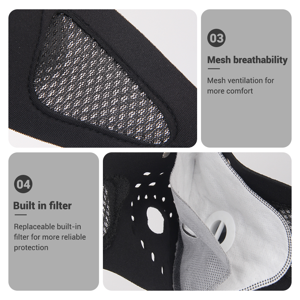 Motorcycle Mask Summer Breatha - مراجعة Anti Pollution Mask وسعره