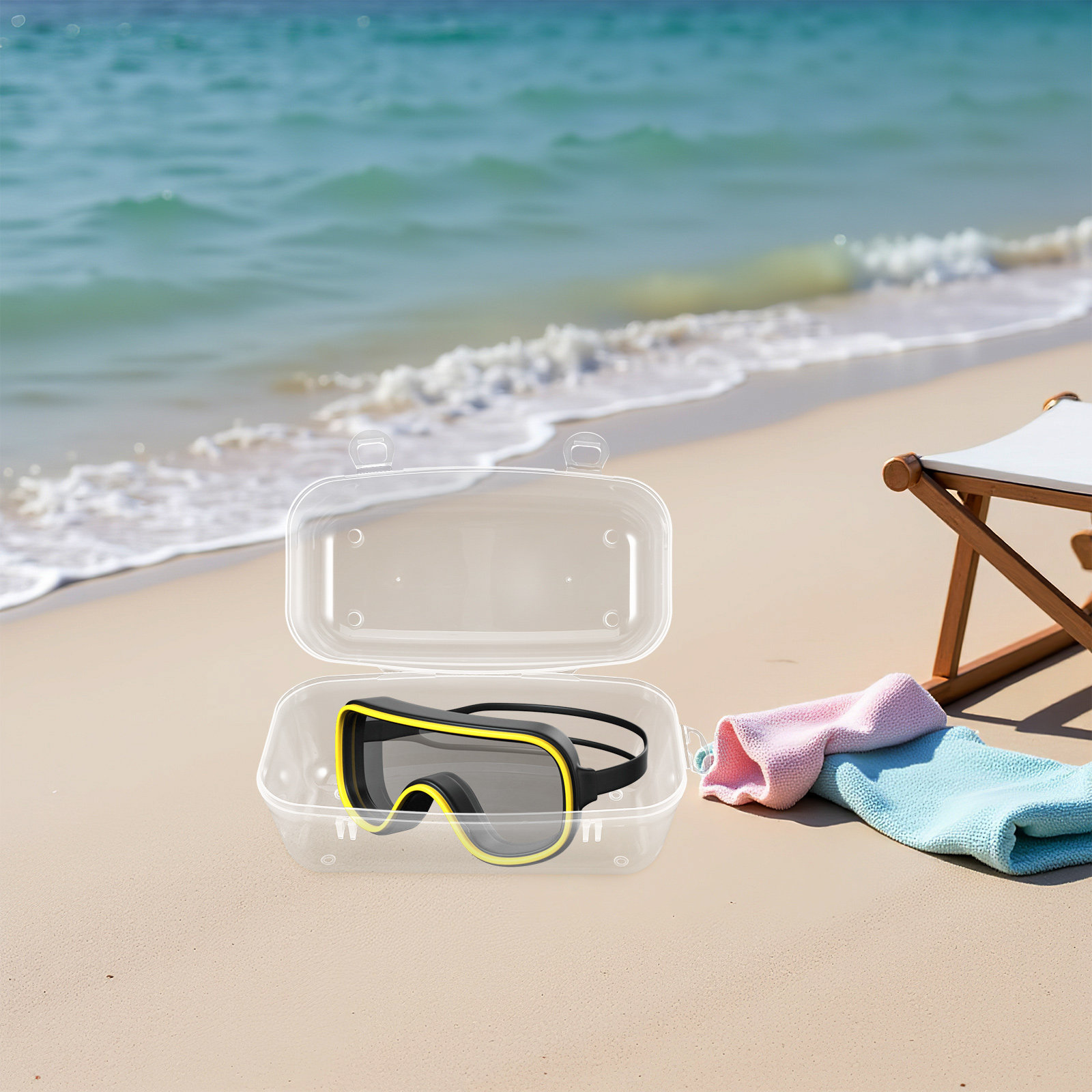 Diving Masks Case Hard Shell C - مراجعة Mask Case Hard Shell وسعره