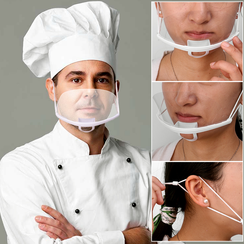 10/5/1x Plastic Clear Mask Shi - مراجعة Anti Pollution Mask وسعره