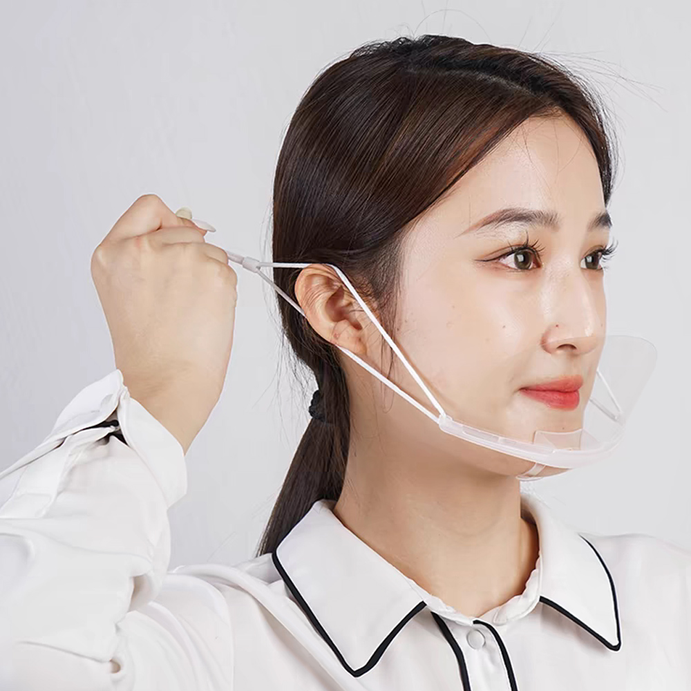 10/5/1x Plastic Clear Mask Shi - مراجعة Anti Pollution Mask وسعره