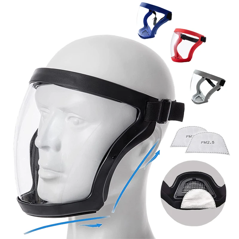 Protective Full Face Shield Ma - مراجعة Anti Pollution Mask وسعره