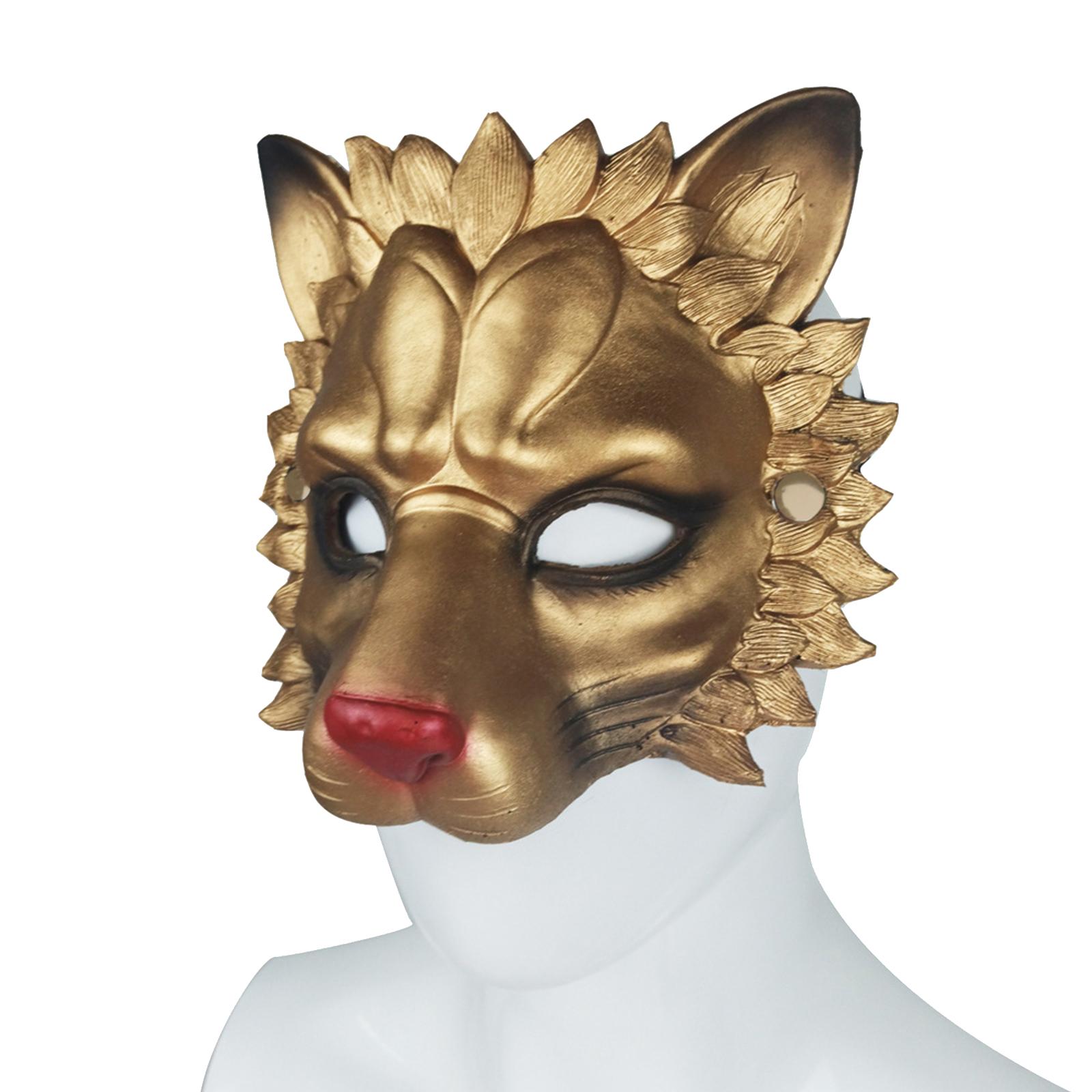 Lion Mask Half Face Decorative - مراجعة Respirator Half Face وسعره