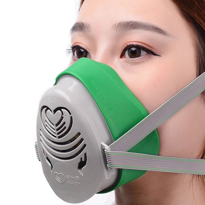 A Reusable Half-mask Filter fo - مراجعة Dust Mask Construction وسعره