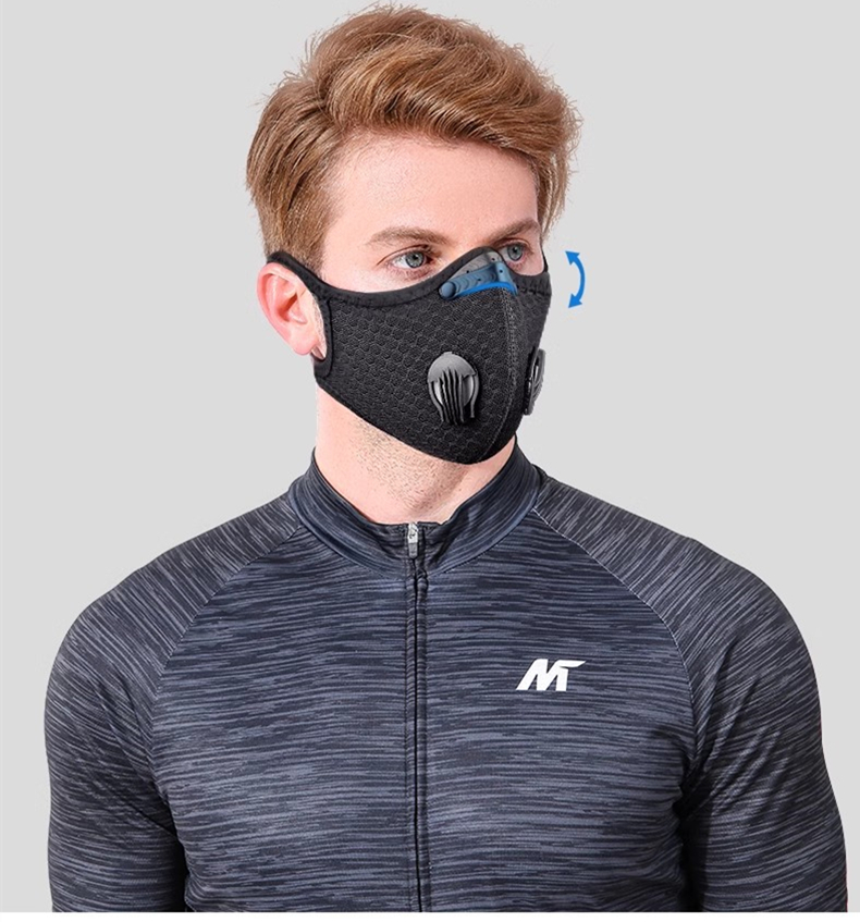 Cycling Mask Sport Washable Re - مراجعة Dust Mask Construction وسعره