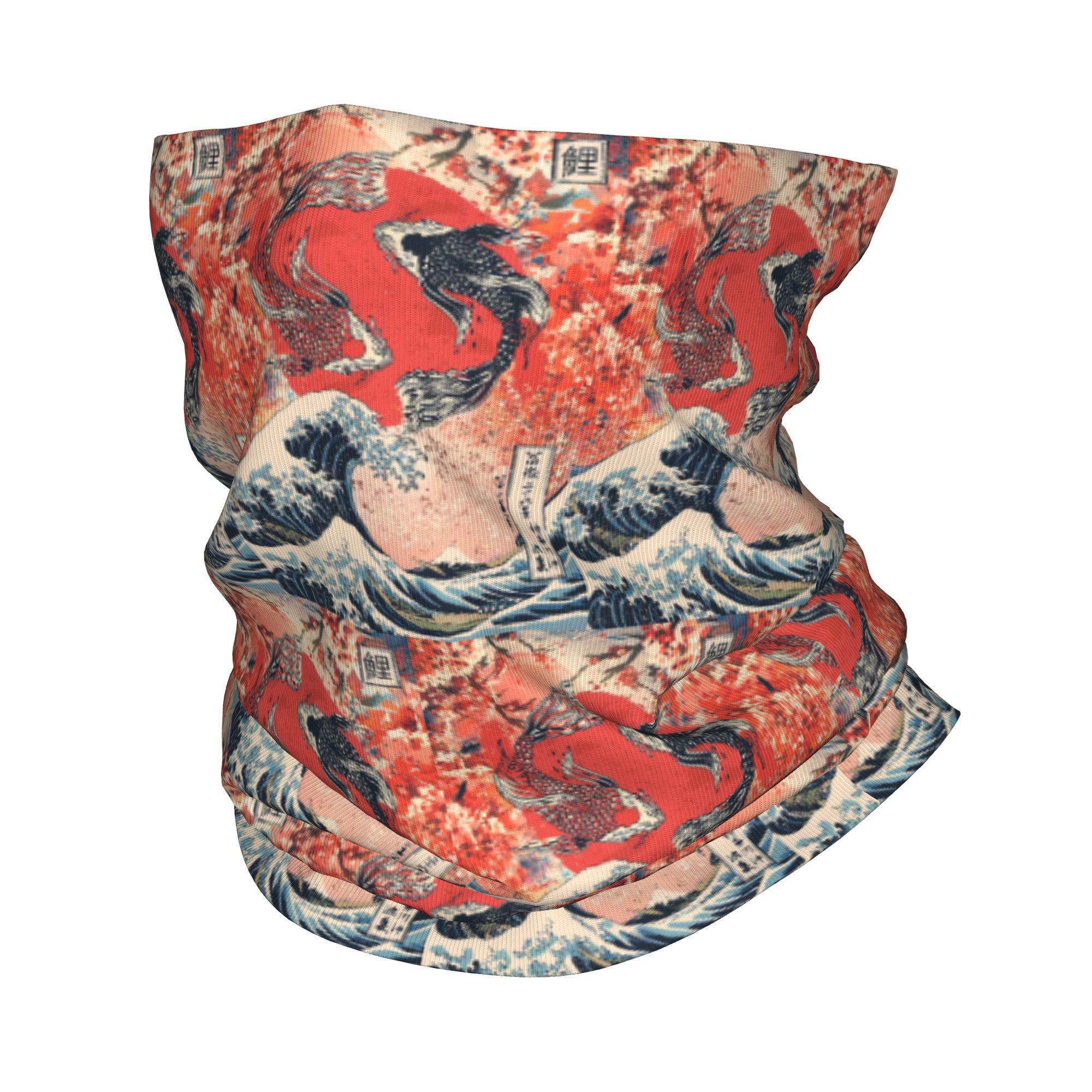 Koi Fish and Great Wave off Ka - مراجعة Sports Mask Breathable وسعره