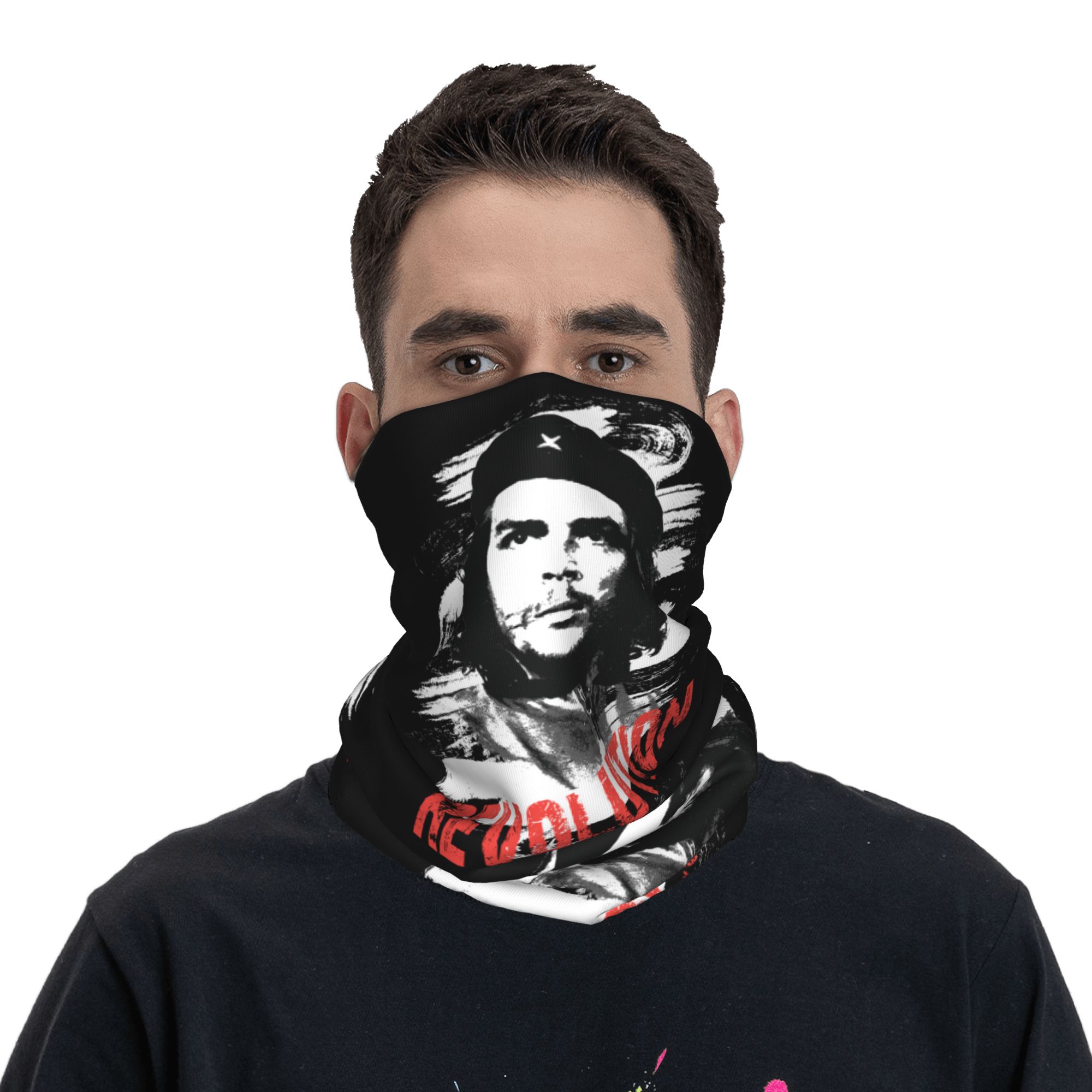 Custom Che Guevara Revolution  - مراجعة Neck Gaiter Face Cover وسعره