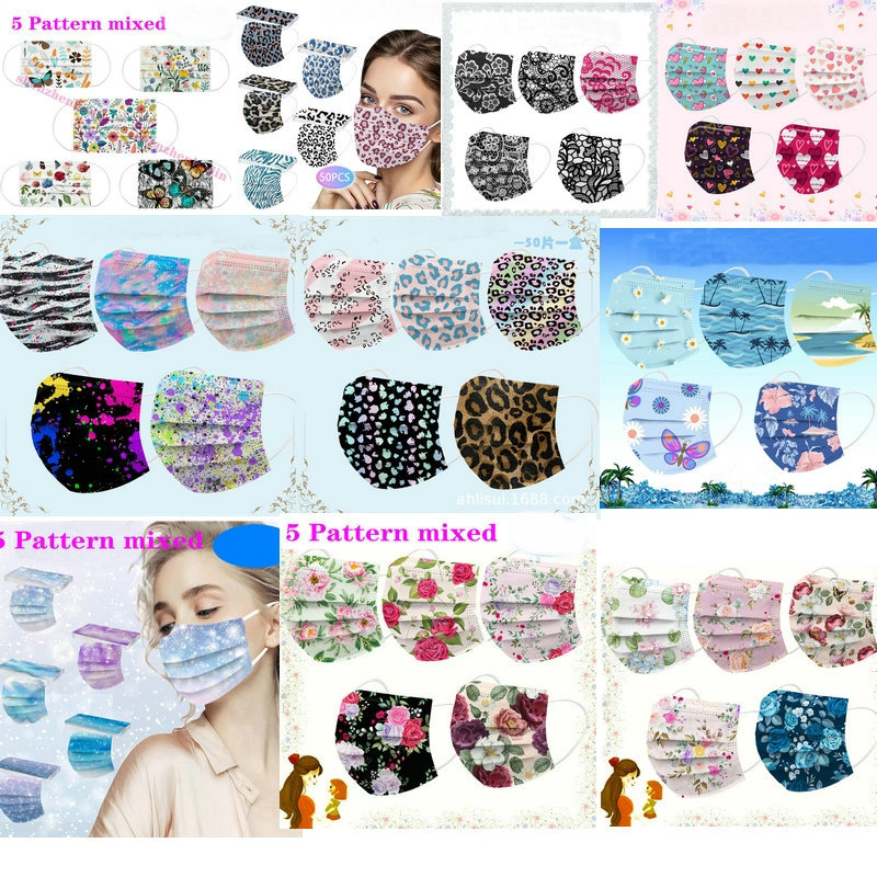 CE Print Beauty Wholesale Fish - مراجعة Disposable Surgical Mask وسعره