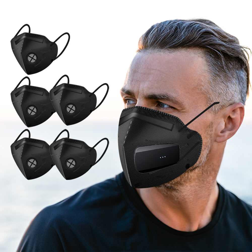 Breathe Easy Rechargeable Elec - مراجعة Kn95 Respirator Mask وسعره