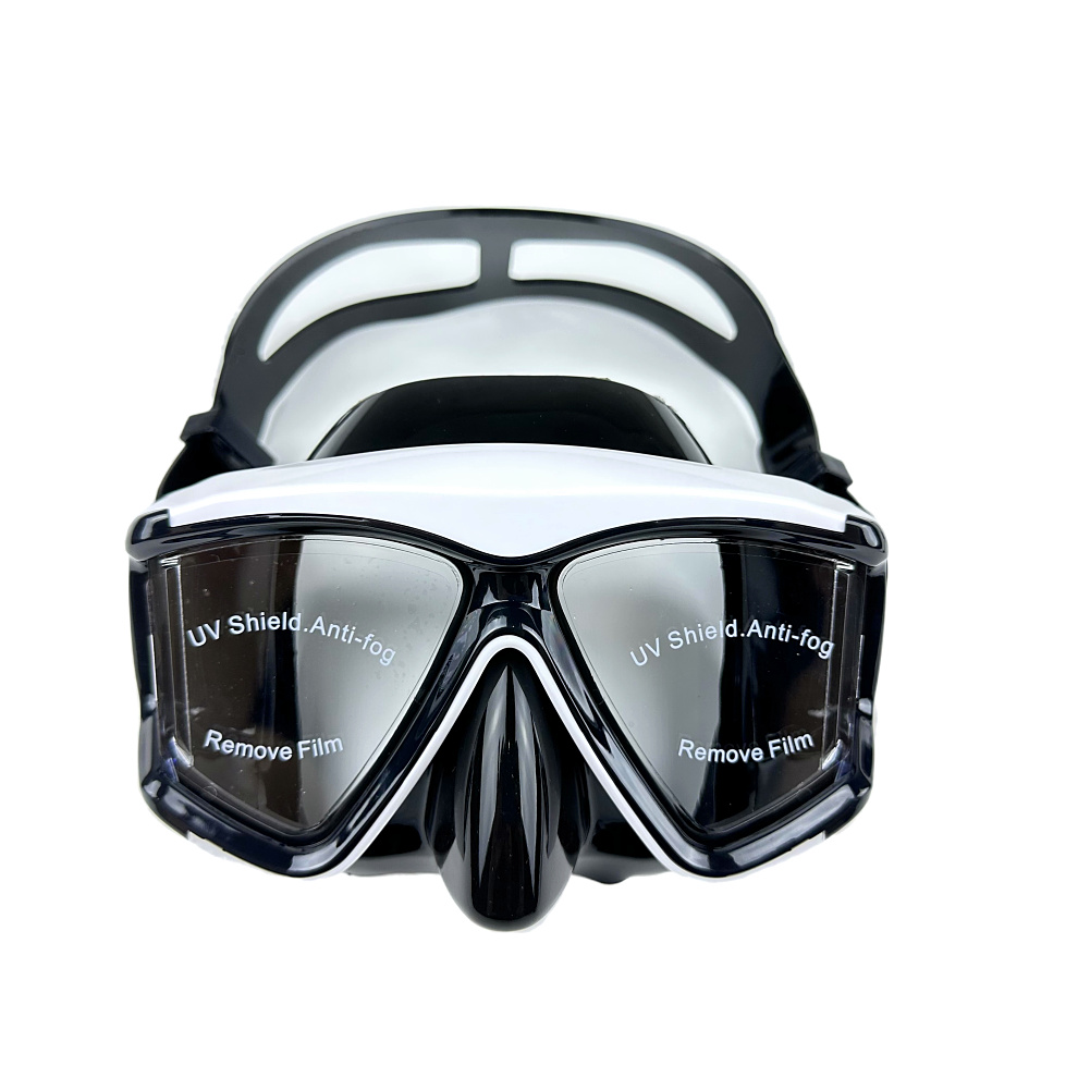 New adult silicone diving glas - مراجعة Silicone Mask Bracket وسعره