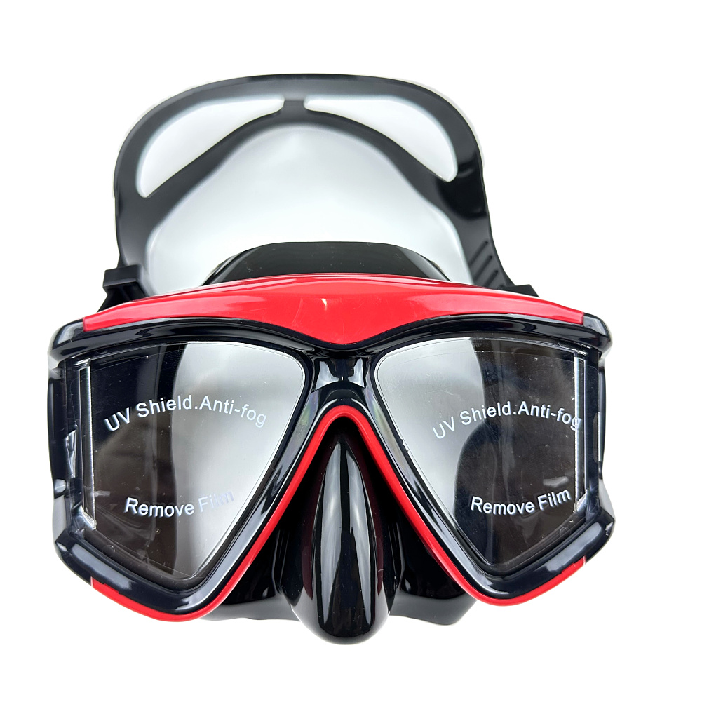 New adult silicone diving glas - مراجعة Silicone Mask Bracket وسعره