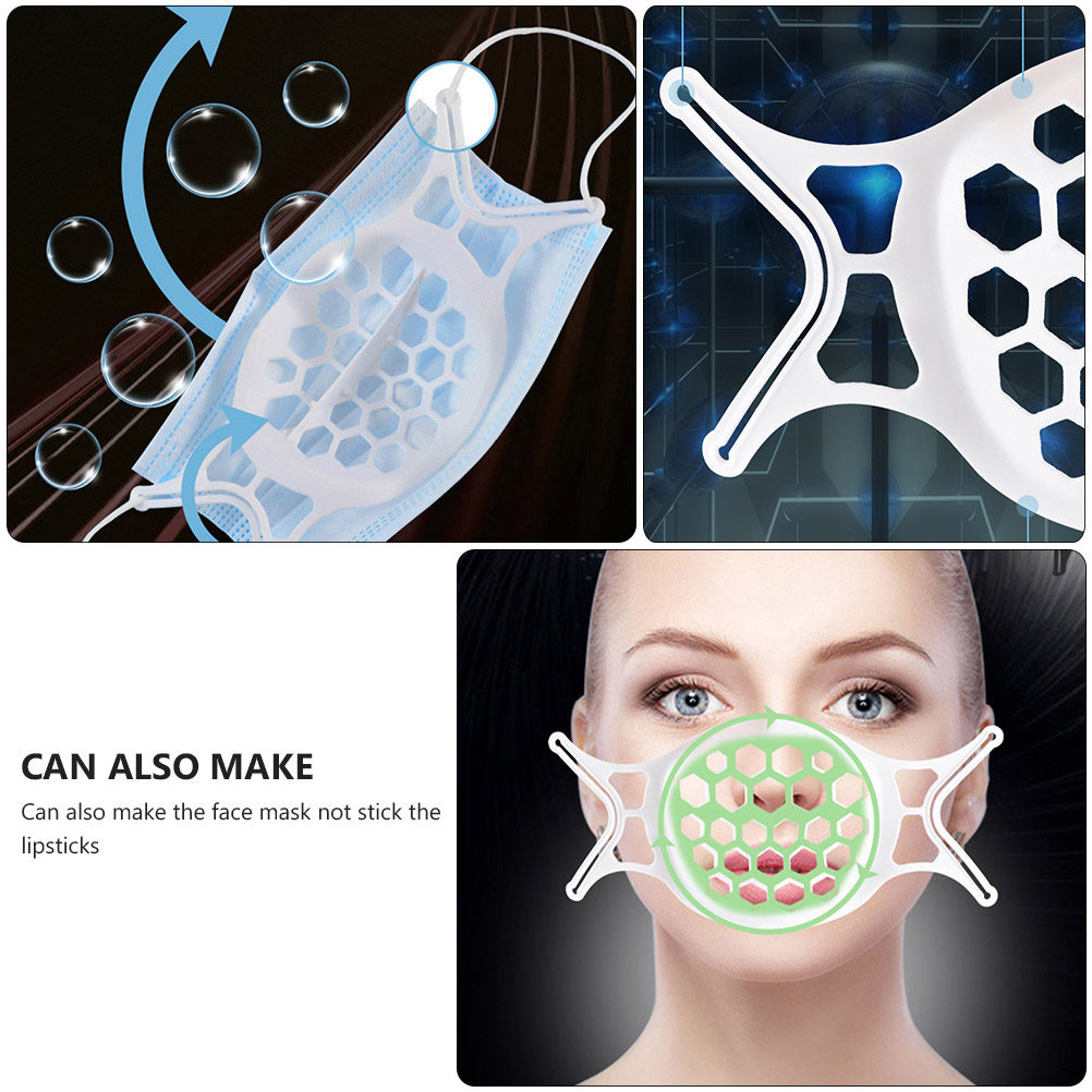 4Pcs Soft Flexible Silicone Ma - مراجعة Silicone Mask Bracket وسعره