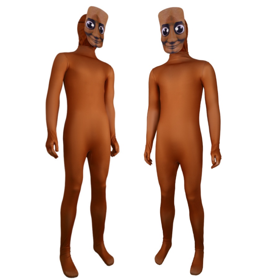 Yellow bodysuit party cosplay  - مراجعة Kids Face Mask وسعره