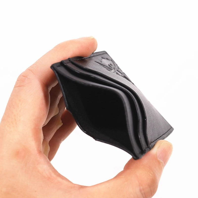Bat ID Wallet For Men Leather  - مراجعة Face Mask Storage Box وسعره