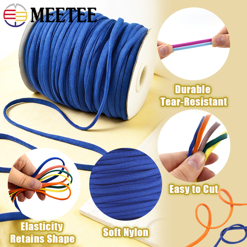 20/30M 3mm 5mm Elastic Cord Ro - مراجعة Mask Lanyard Adjustable وسعره