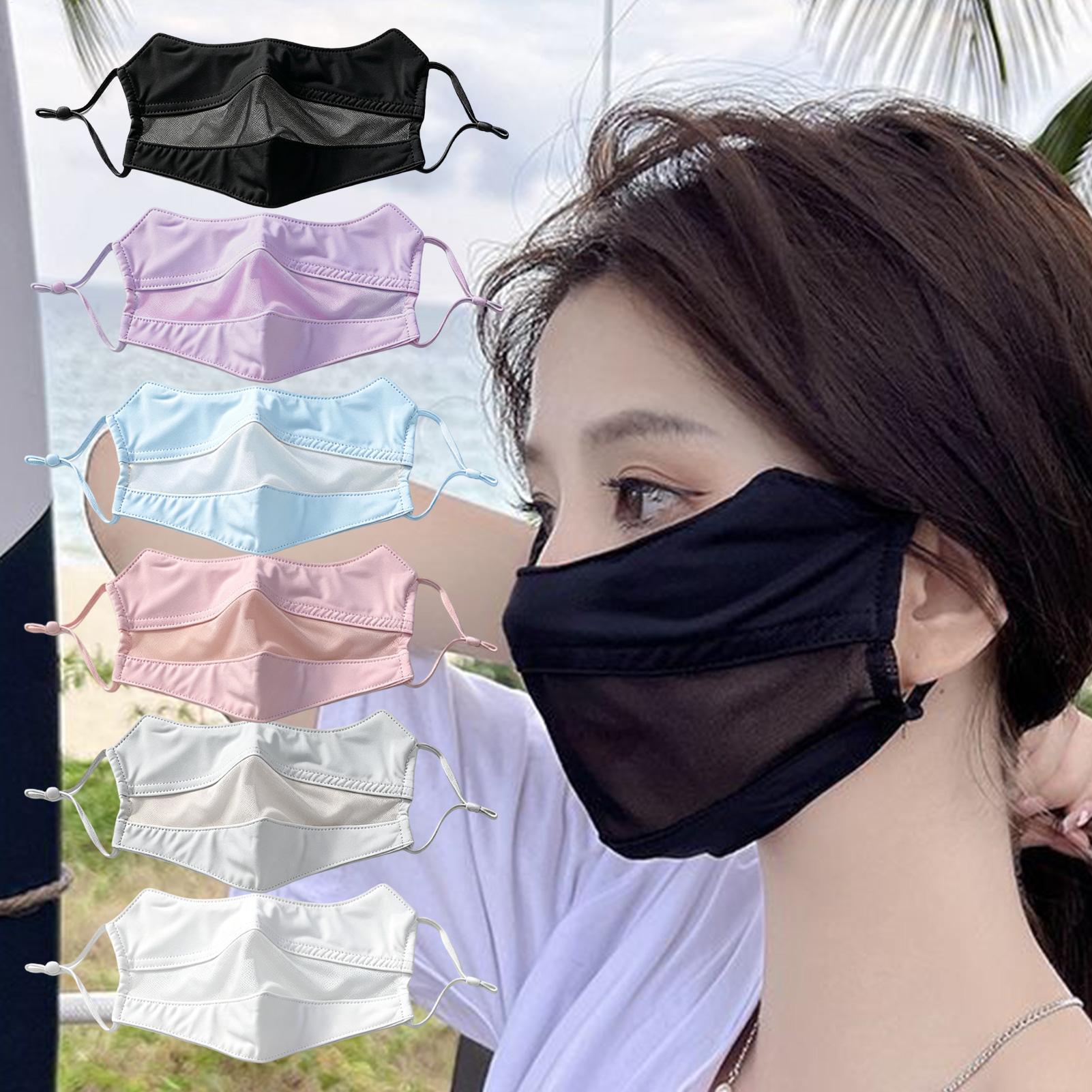 Cooling Face Cover   Sun Prote - مراجعة Sports Mask Breathable وسعره