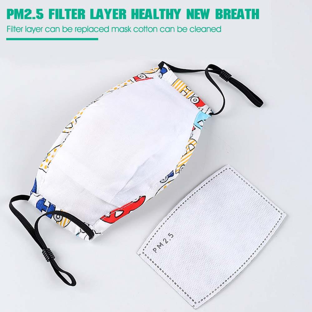 Kids PM2.5 Cotton Mouth Mask w - مراجعة Anti Pollution Mask وسعره