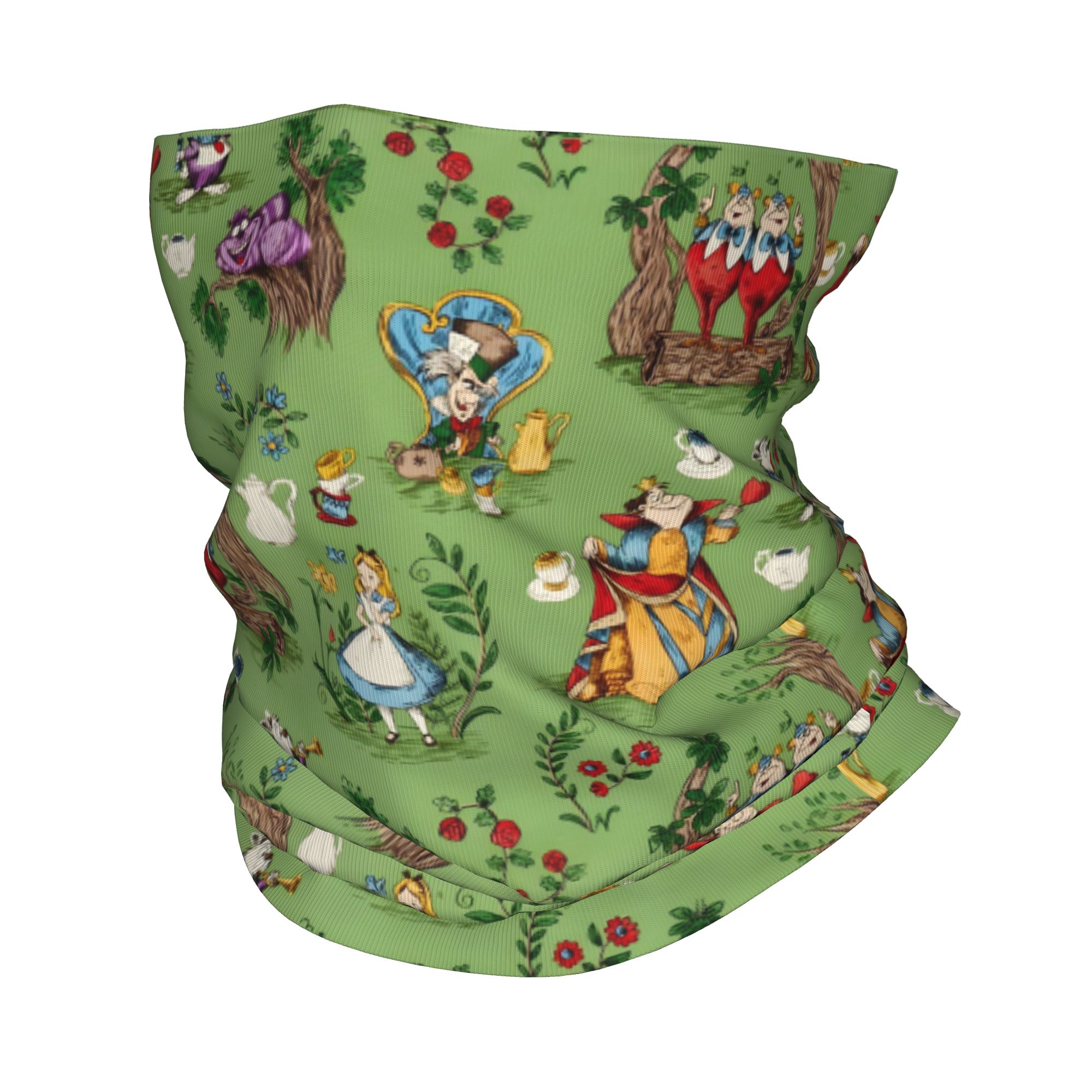 Custom A-Alice in W-Wonderland - مراجعة Neck Gaiter Face Cover وسعره