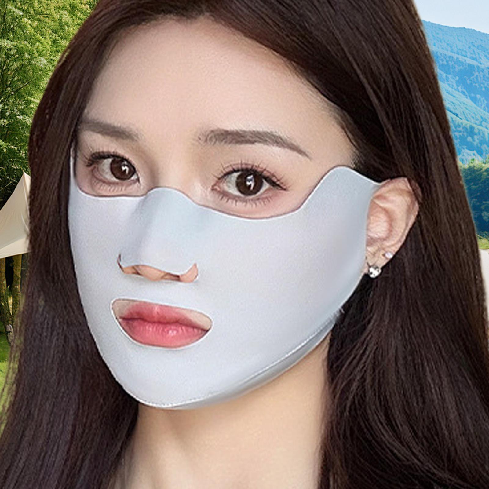 1PC  UV Protection Face Mask B - مراجعة Cloth Face Mask Washable وسعره