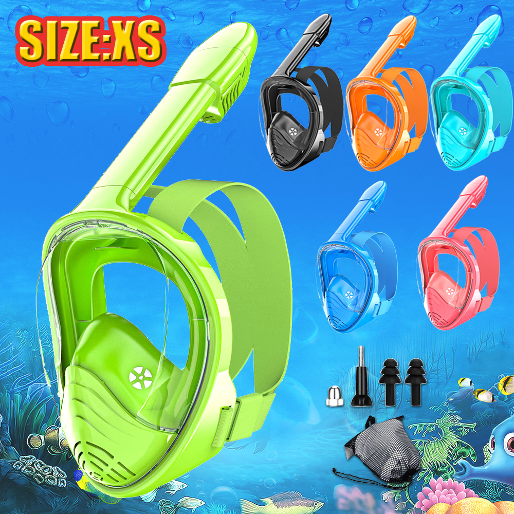 Kids Full Face Snorkel Mask Di - مراجعة Anti Pollution Mask وسعره