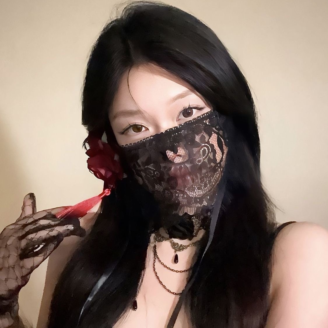 2026 New Black Flower Half Fac - مراجعة Respirator Half Face وسعره