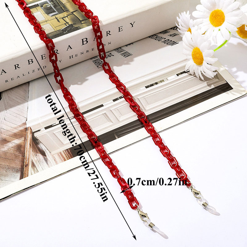 New Face Mask Chains Acrylic G - مراجعة Mask Chain Holder وسعره