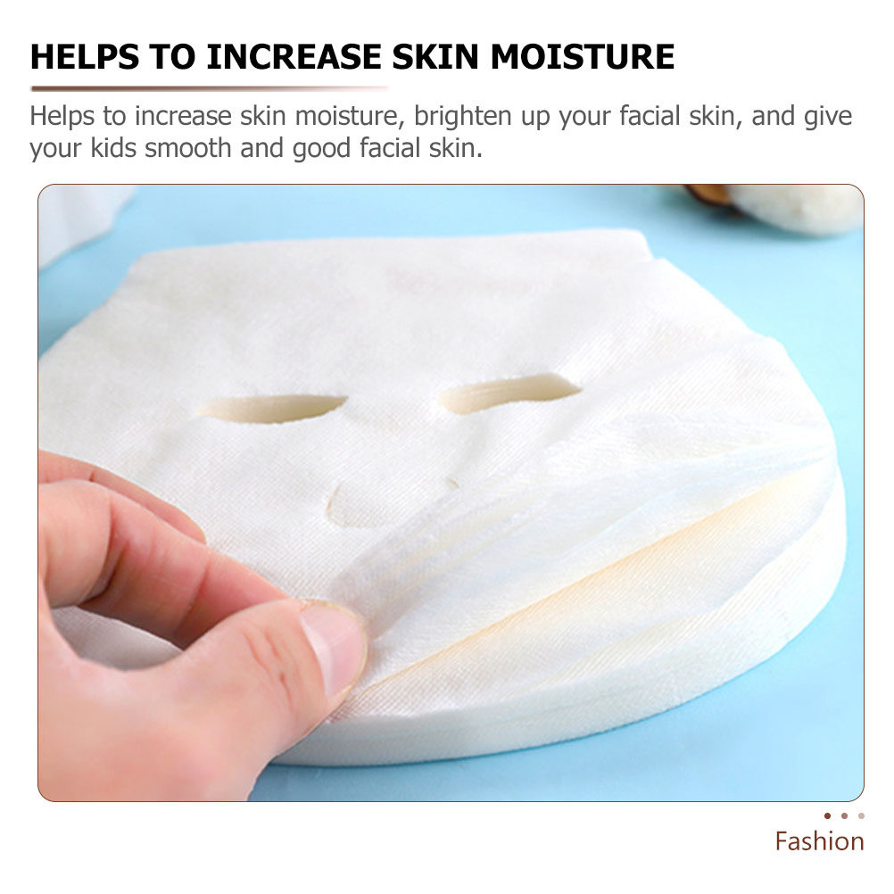 100pcs Baby Mask Paper Facial  - مراجعة Kids Face Mask وسعره
