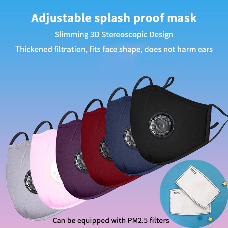 Anti-pollution PM2.5 Dust Mask - مراجعة Cloth Face Mask Washable وسعره